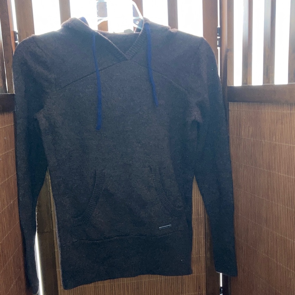 Smartwool‎ Hooded Pullover Sweater with Drawstrings M